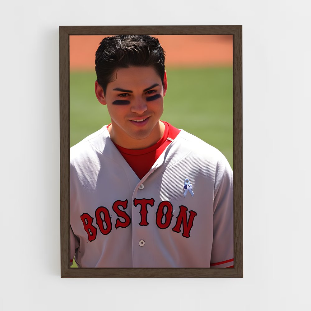 ap-jacoby ellsbury-3 cadre Bois foncé