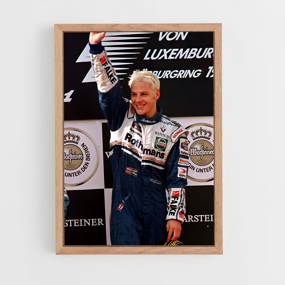 ap-jacques villeneuve-1 cadre Bois clair