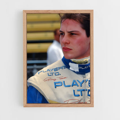ap-jacques villeneuve-3 cadre Bois clair