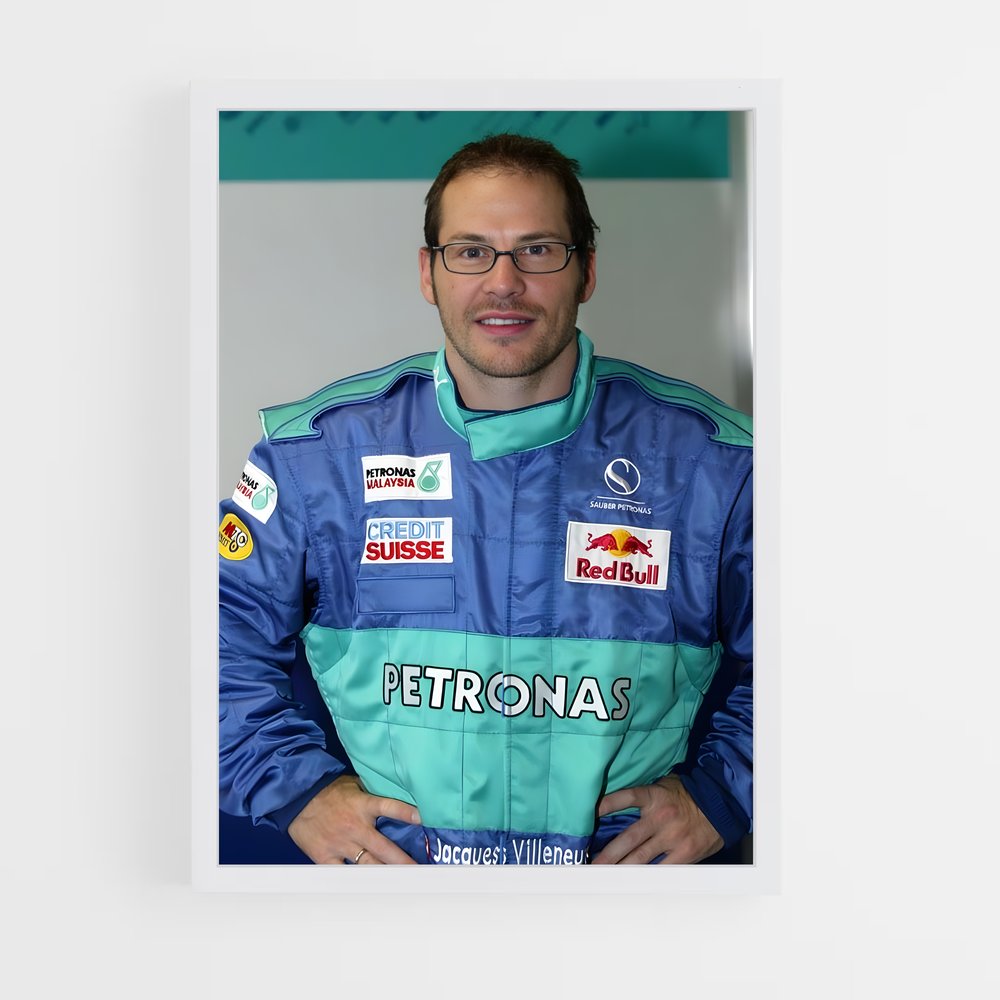 ap-jacques villeneuve-5 cadre Blanc