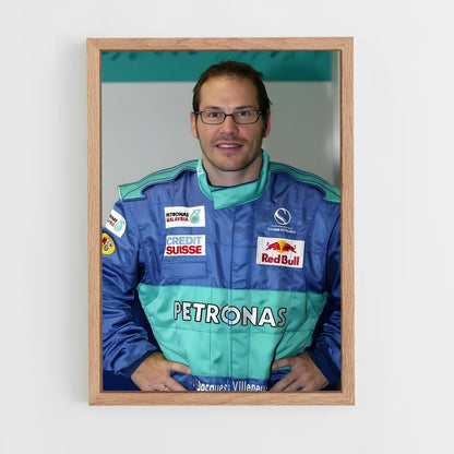 ap-jacques villeneuve-5 cadre Bois clair