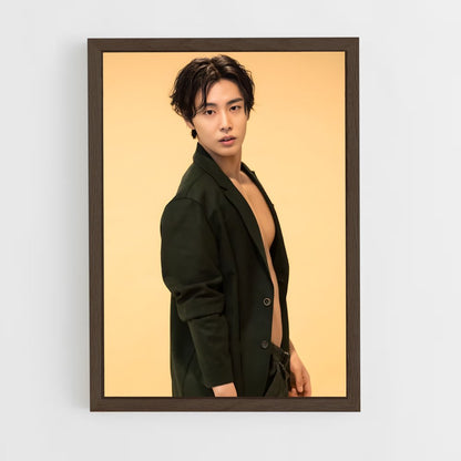 ap-jaeyoon-8 cadre Bois foncé