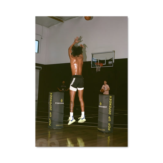Poster Saut Électrisant