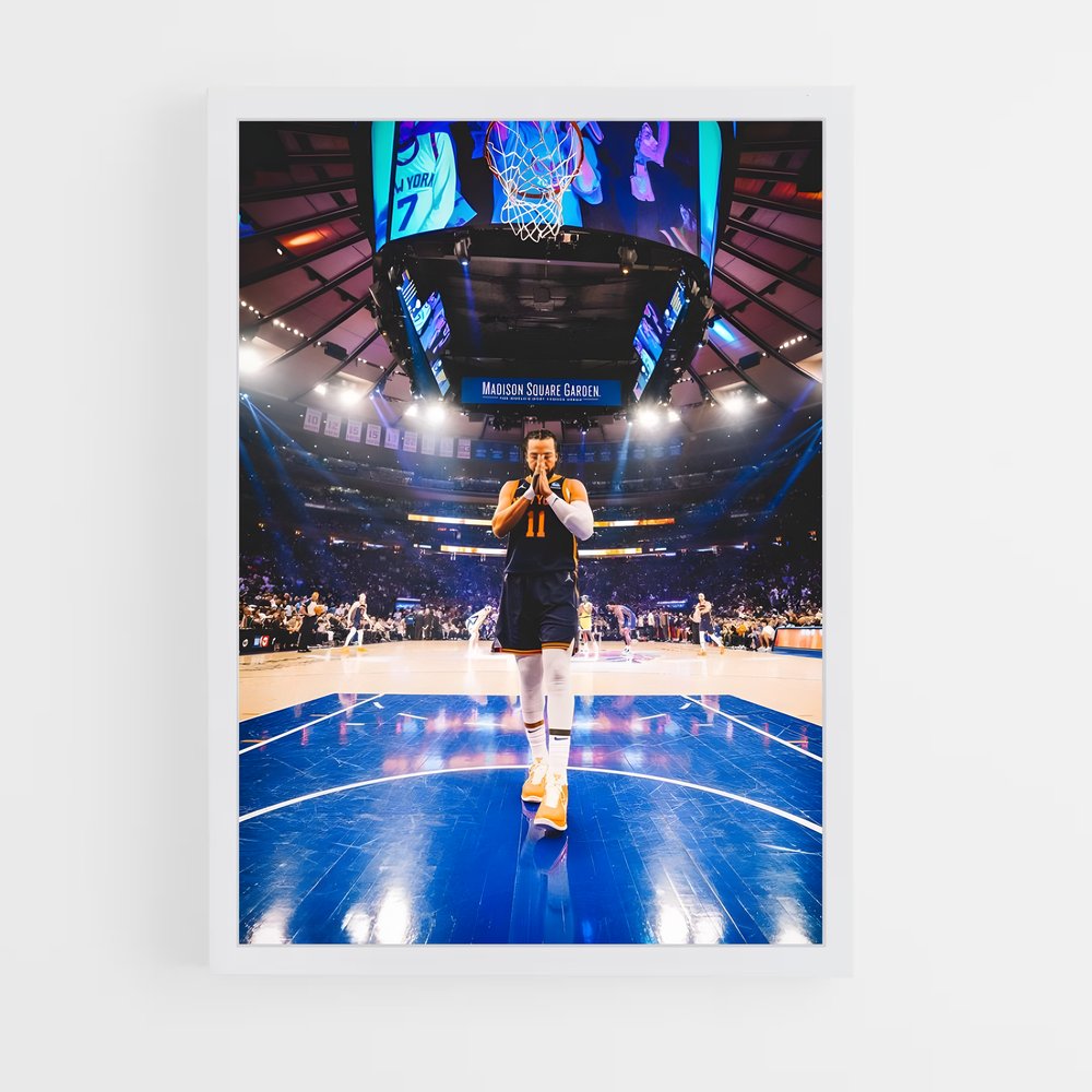ap-jalen brunson-7 cadre Blanc