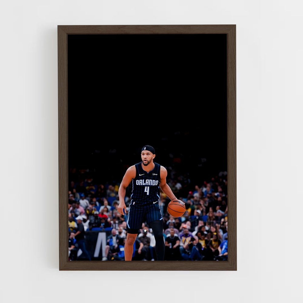 ap-jalen suggs-3 cadre Bois foncé