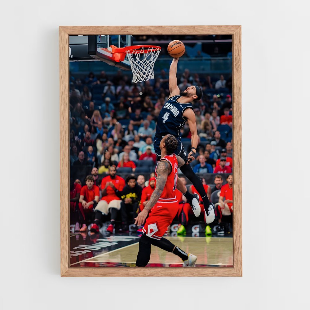 ap-jalen suggs-5 cadre Bois clair