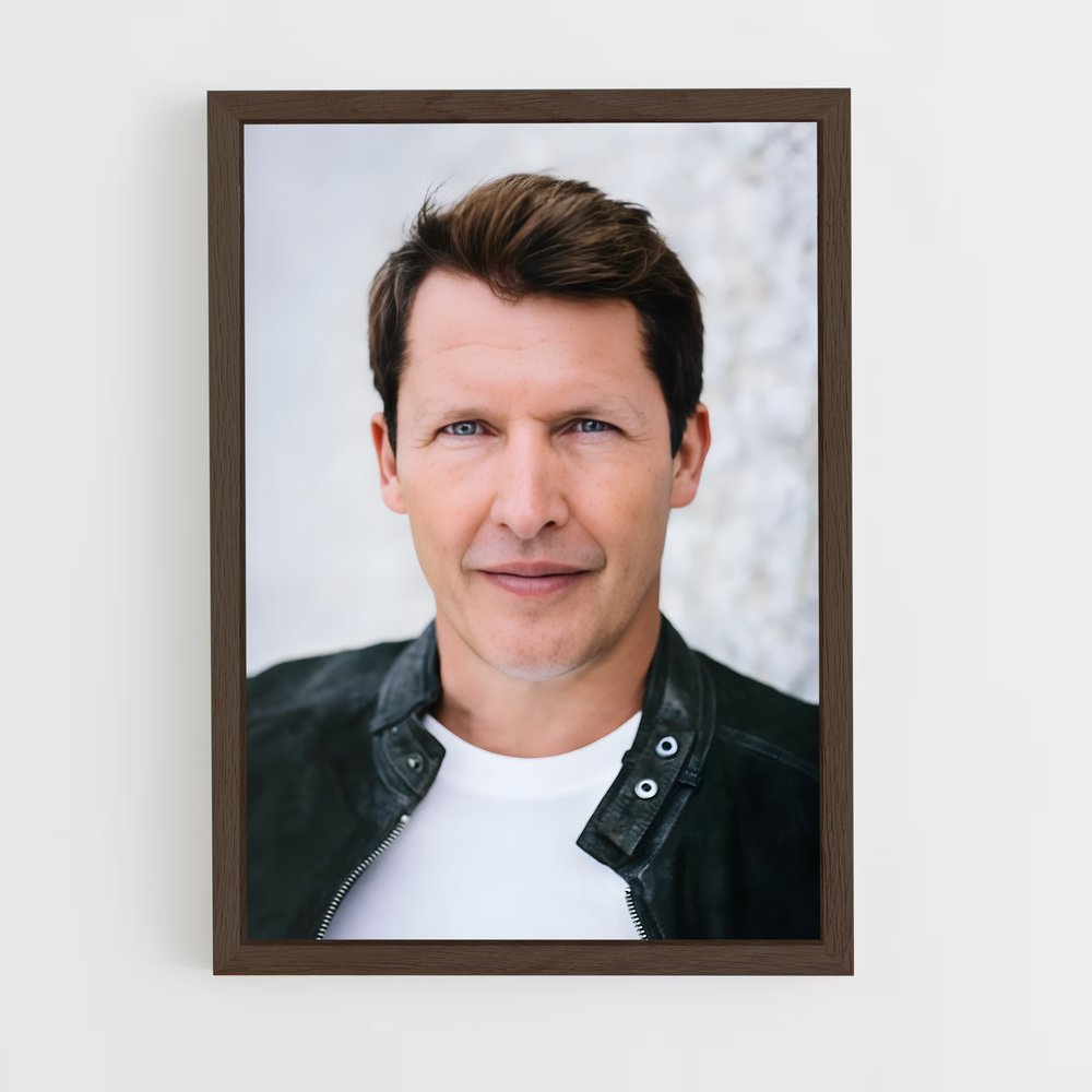 ap-james blunt-3 cadre Bois foncé