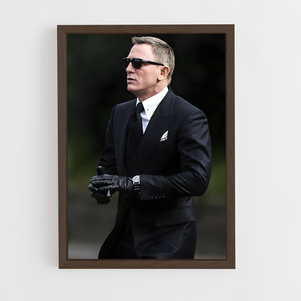 ap-james bond-5 cadre Bois foncé