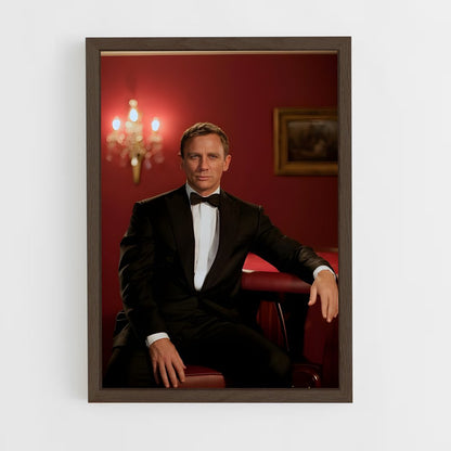 ap-james bond-8 cadre Bois foncé