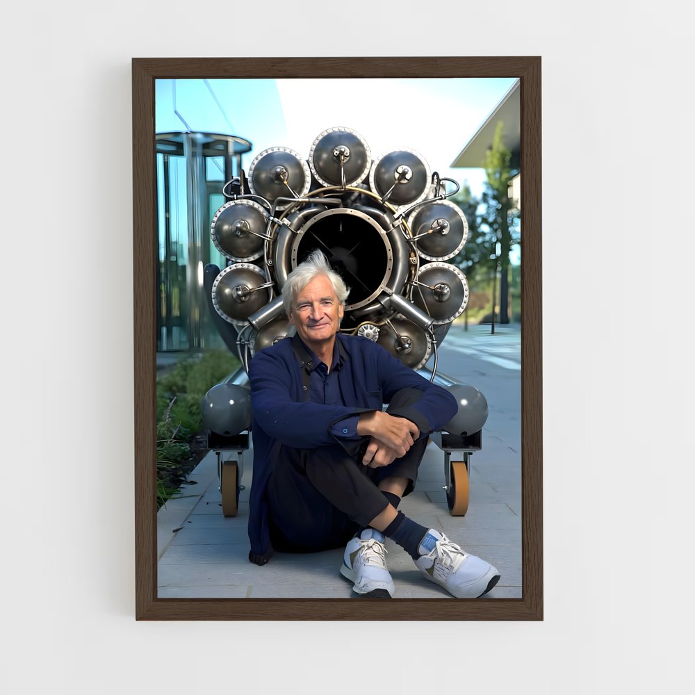ap-james dyson-4 cadre Bois foncé