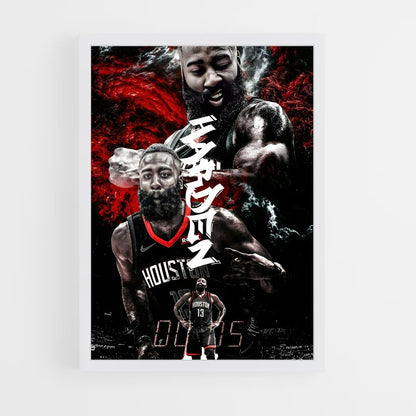 ap-james harden-1 cadre Blanc