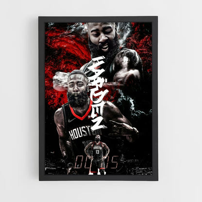 ap-james harden-1 cadre Noir