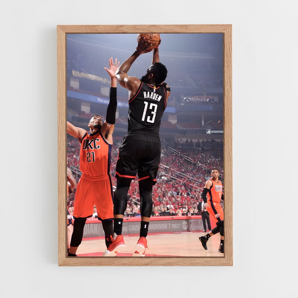 ap-james harden-5 cadre Bois clair