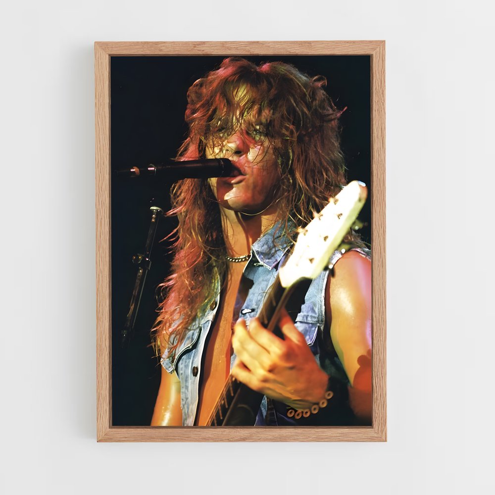 ap-james hetfield-1 cadre Bois clair