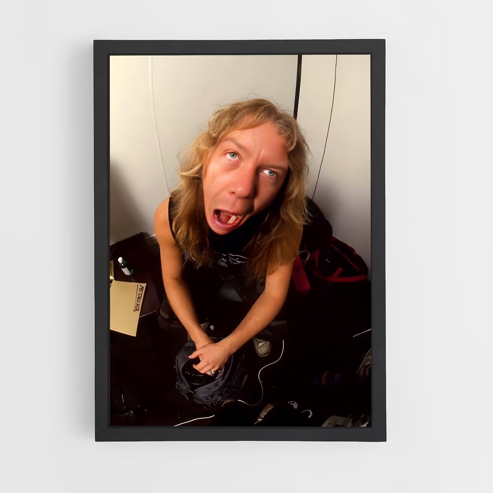 ap-james hetfield-2 cadre Noir