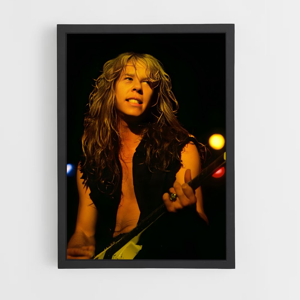 ap-james hetfield-3 cadre Noir