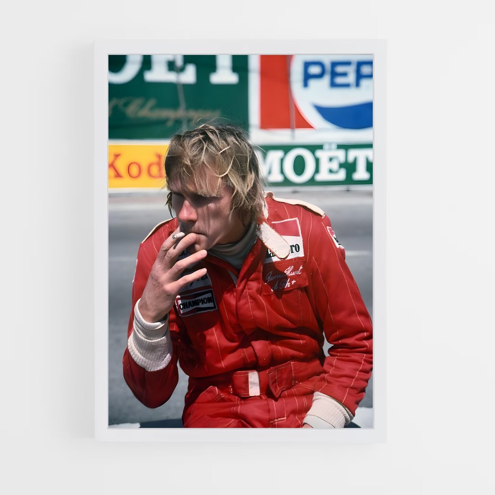 ap-james hunt-1 cadre Blanc