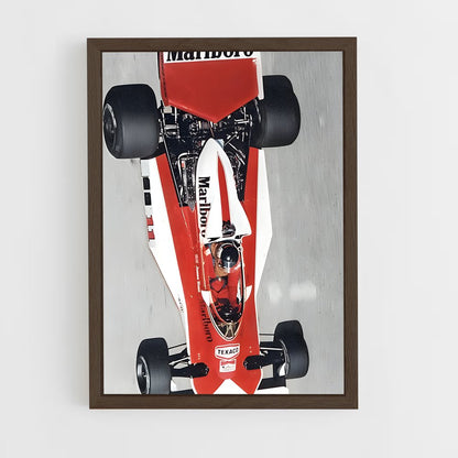 ap-james hunt-10 cadre Bois foncé