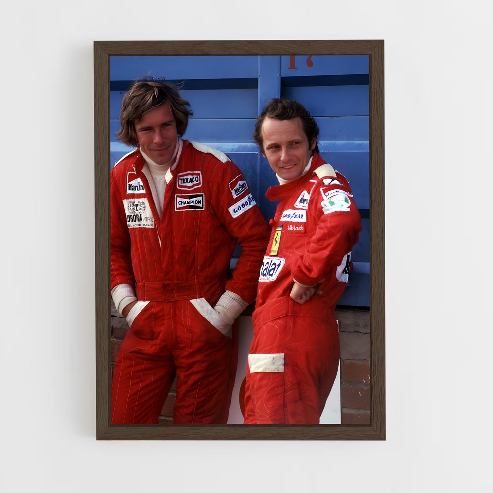 ap-james hunt-6 cadre Bois foncé