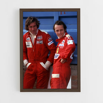 ap-james hunt-6 cadre Bois foncé