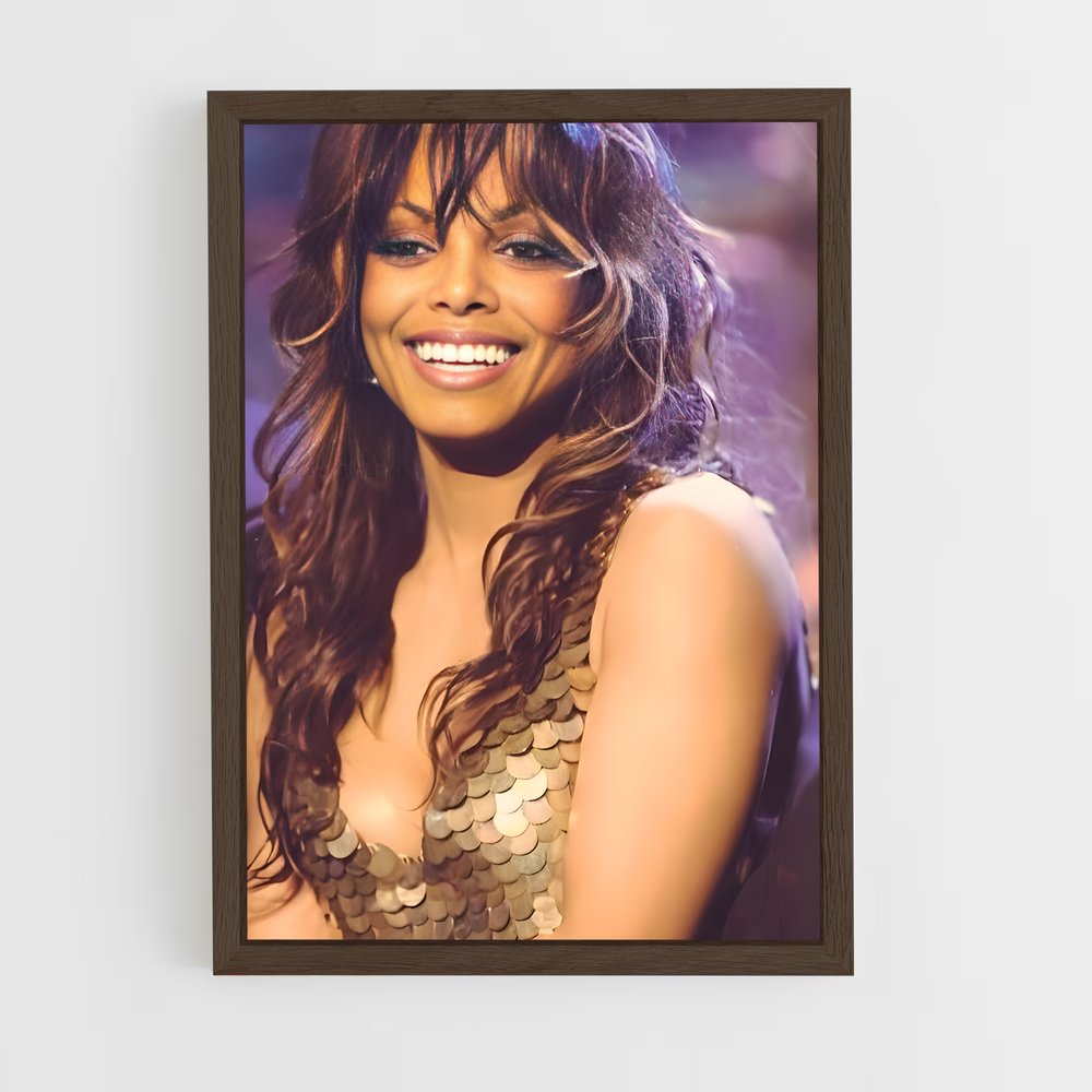 ap-janet jackson-2 cadre Bois foncé