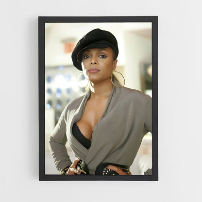 ap-janet jackson-8 cadre Noir