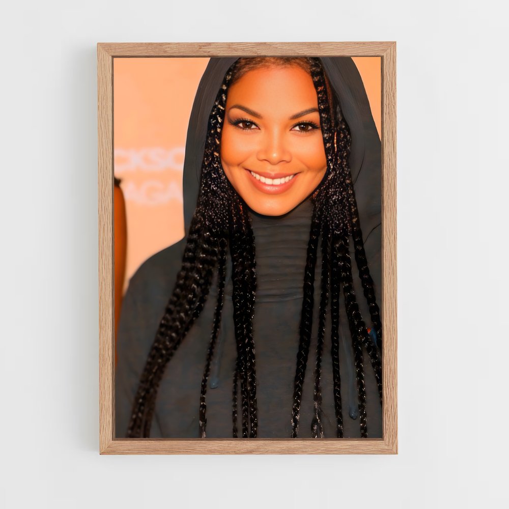 ap-janet jackson-9 cadre Bois clair