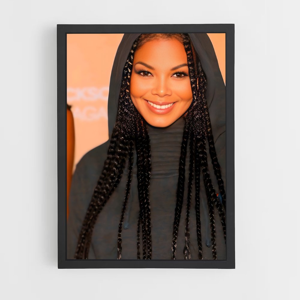 ap-janet jackson-9 cadre Noir