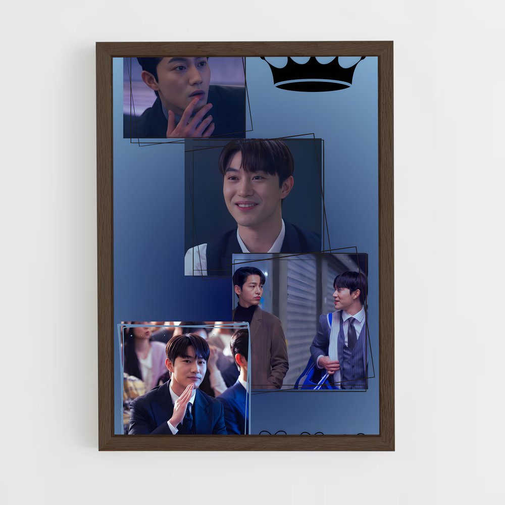 ap-jang han seo-11 cadre Bois foncé