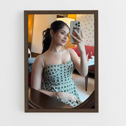 ap-jannat zubair-5 cadre Bois foncé