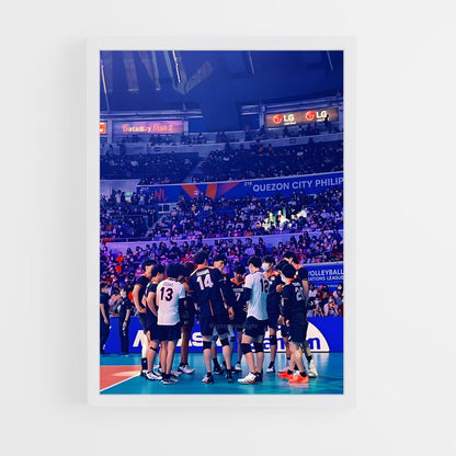 ap-japan national volleyball team-5 cadre Blanc