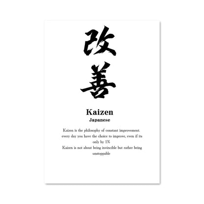 Poster Kaizen Spirit