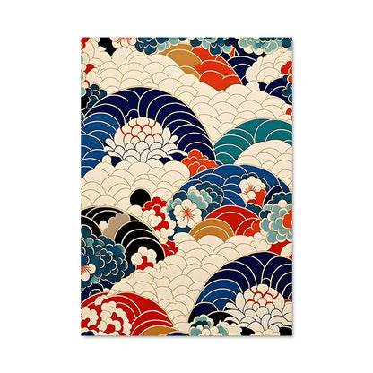 Poster Vagues Japonaises