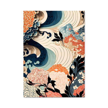 Poster Fleurs Nocturnes