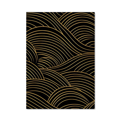 Poster Vagues Enlacées