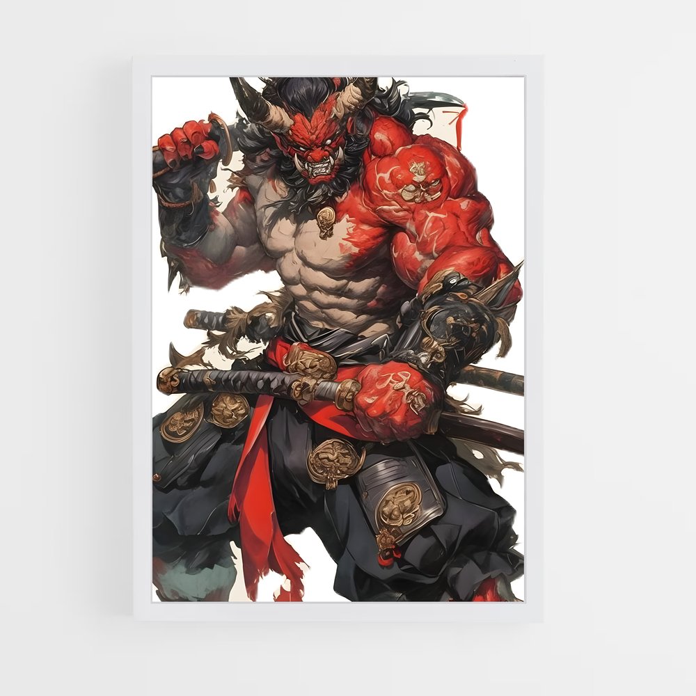 ap-japanese demons-2 cadre Blanc