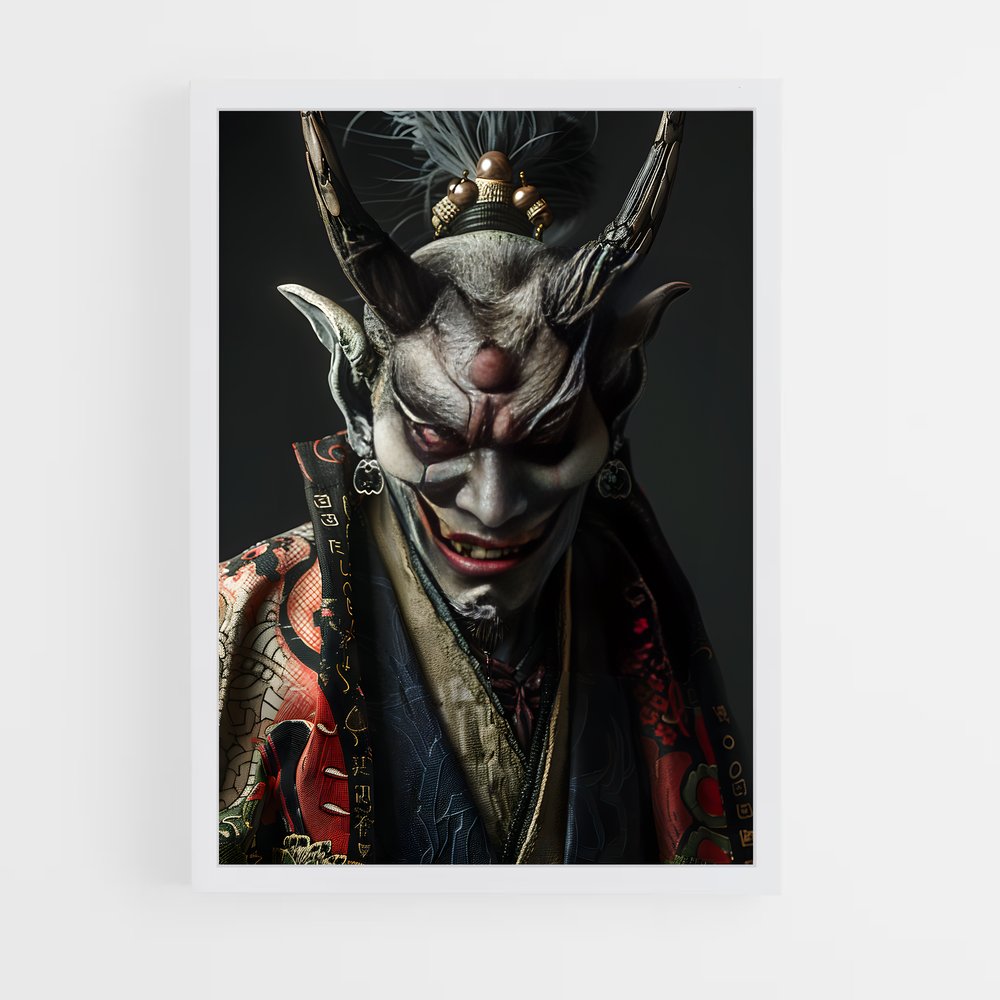 ap-japanese demons-6 cadre Blanc