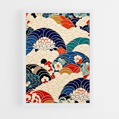 ap-japanese patterns-1 cadre Blanc