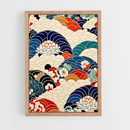 ap-japanese patterns-1 cadre Bois clair