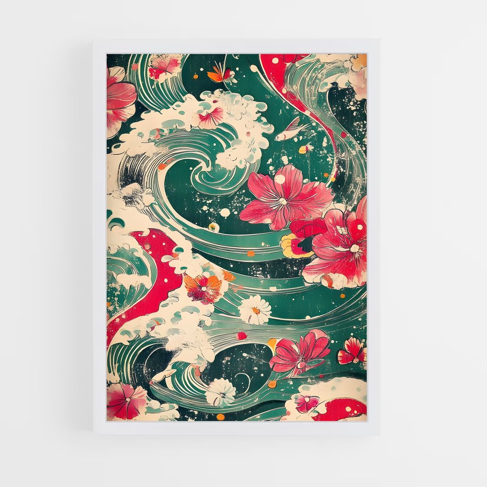 ap-japanese patterns-2 cadre Blanc