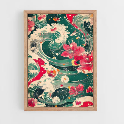 ap-japanese patterns-2 cadre Bois clair