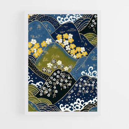 ap-japanese patterns-8 cadre Blanc