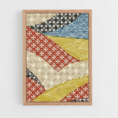 ap-japanese patterns-9 cadre Bois clair