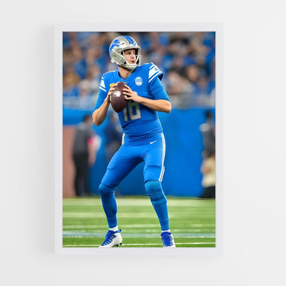 ap-jared goff-4 cadre Blanc
