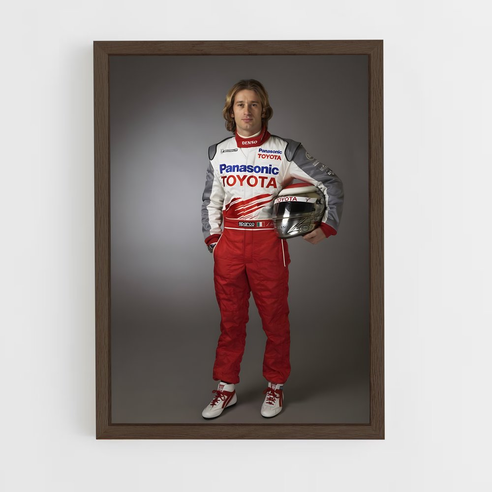 ap-jarno trulli-2 cadre Bois foncé