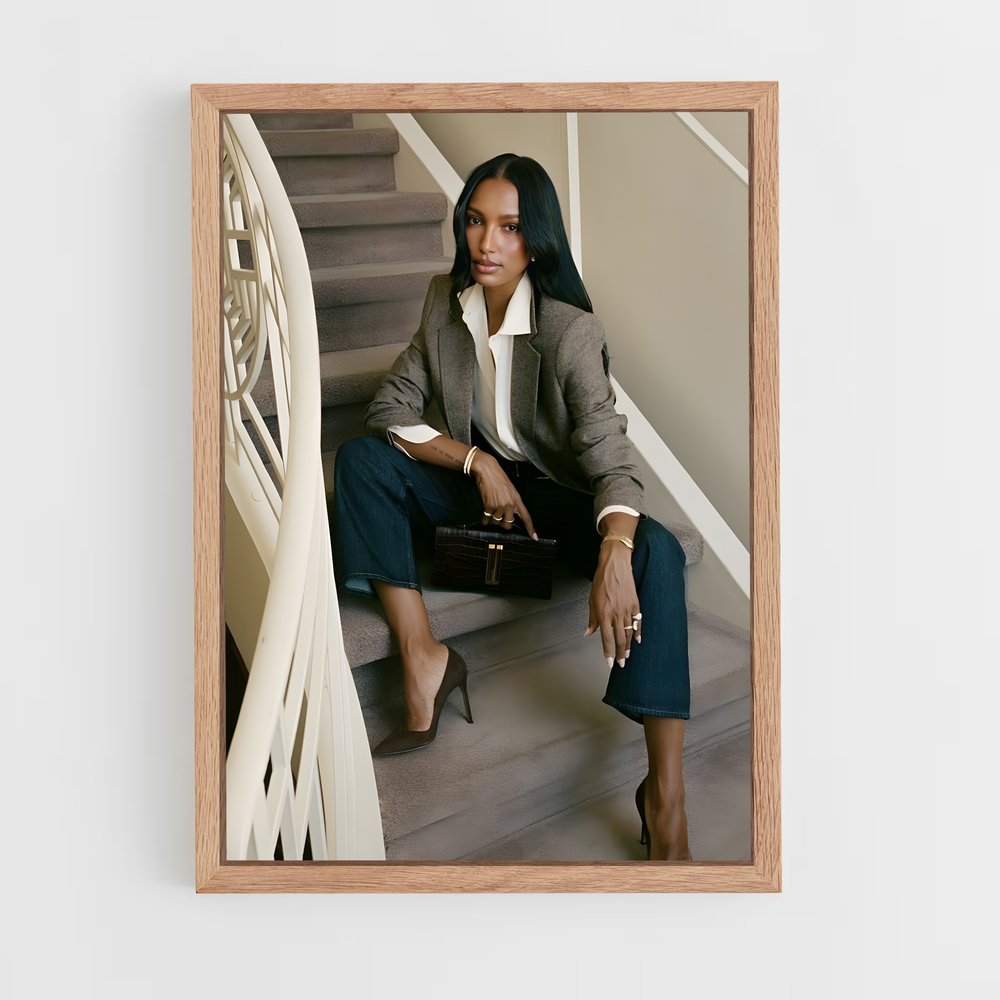 ap-jasmine tookes-4 cadre Bois clair