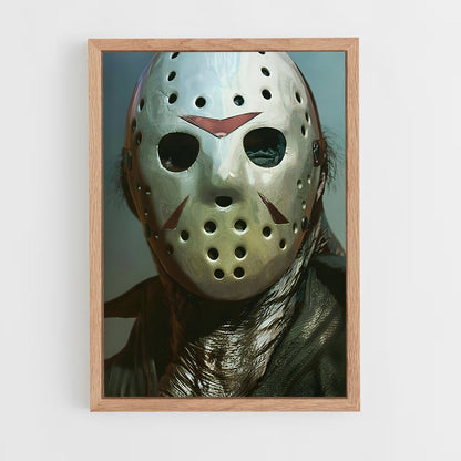 ap-jason voorhees-2 cadre Bois clair