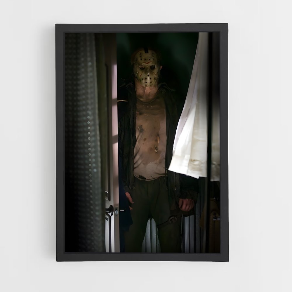 ap-jason voorhees-4 cadre Noir