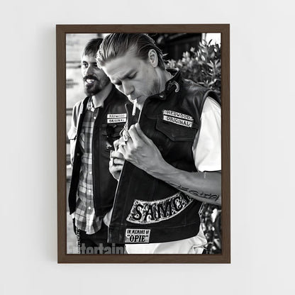 ap-jax teller-7 cadre Bois foncé