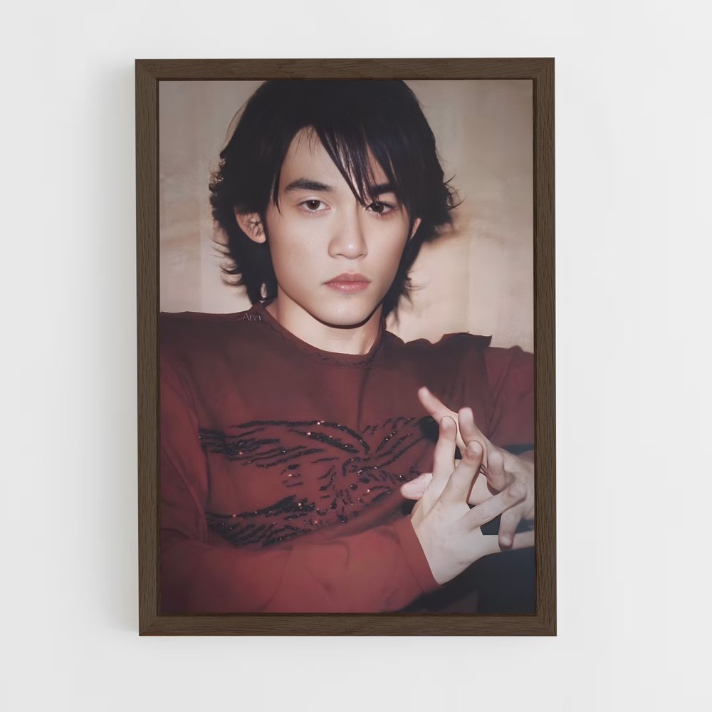ap-jay chou-1 cadre Bois foncé